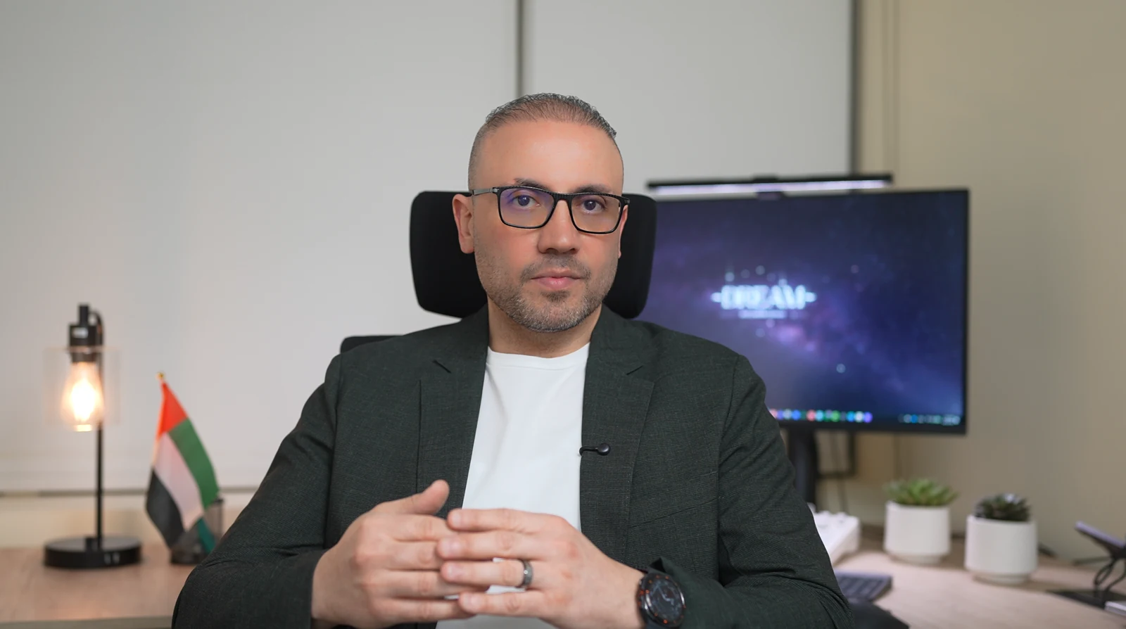 Ryad Al Mashhour sharing his professional perspective